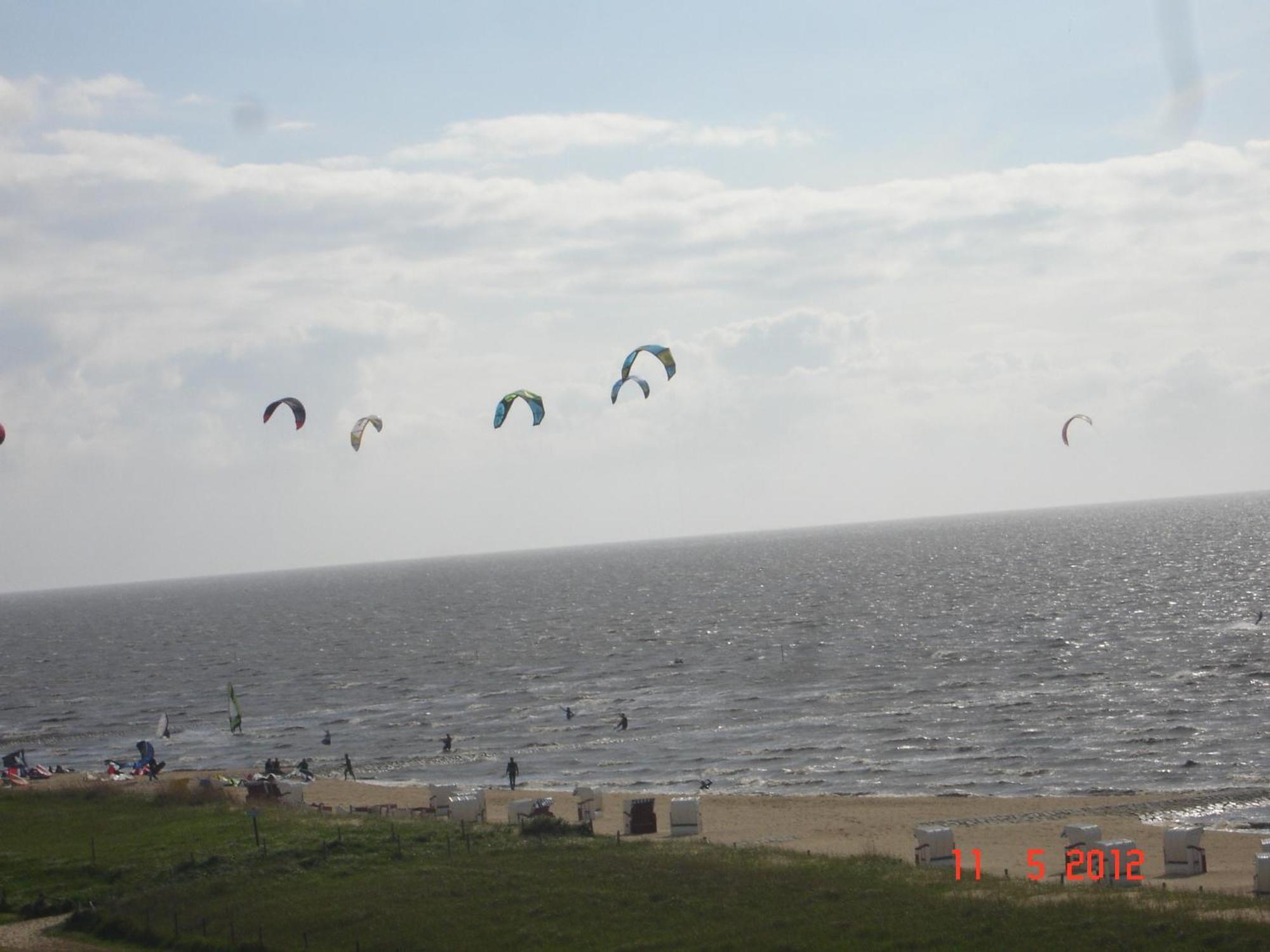 Apartamento Watten-Blick 1 Cuxhaven Exterior foto